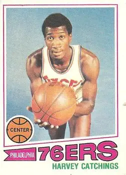 1977-78 Topps #81 White Backs Harvey Catchings