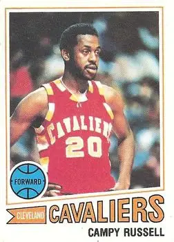 1977-78 Topps #83 White Backs Campy Russell