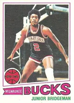 1977-78 Topps #114 White Backs Junior Bridgeman