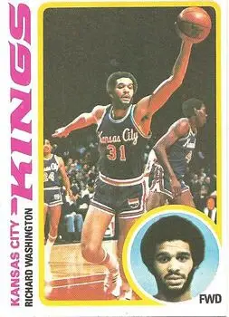 1978-79 Topps #121 Richard Washington