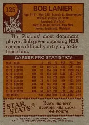 Reverso de Bob Lanier
