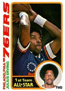 1978-79 Topps #130 Julius Erving
