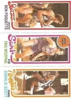 1980-81 Topps #77 / 188 / 241 - Charlie Scott - Front
