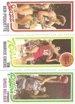 1980-81 Topps #87 / 176 / 241 - Greg Kelser - Front