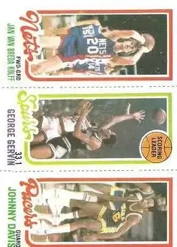 1980-81 Topps #117 / 162 / 204 - Johnny Davis - Front