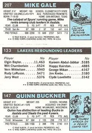 Retro di Card #133 - 147 - 207