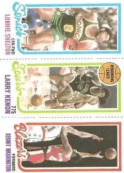 1980-81 Topps #203 / 205 / 231 - Kermit Washington - Front