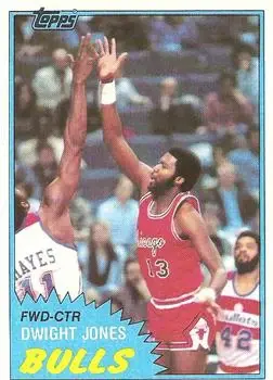 1981-82 Topps #MW68 Dwight Jones
