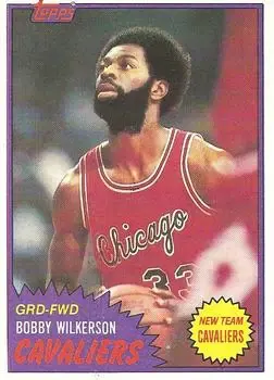1981-82 Topps #MW70 Bobby Wilkerson