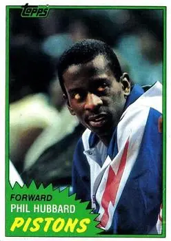 1981-82 Topps #MW82 Phil Hubbard