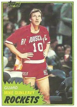 1981-82 Topps #MW85 Mike Dunleavy