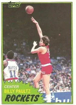 1981-82 Topps #MW87 Billy Paultz