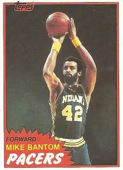 1981-82 Topps #MW89 Mike Bantom