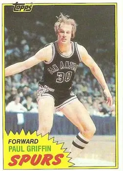1981-82 Topps #MW102 Paul Griffin