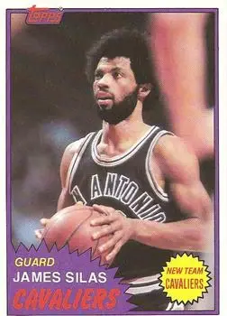 1981-82 Topps #MW105 James Silas