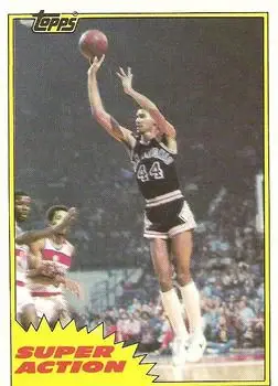 1981-82 Topps #MW106 George Gervin