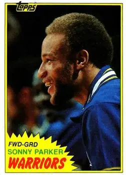 1981-82 Topps #W73 Sonny Parker