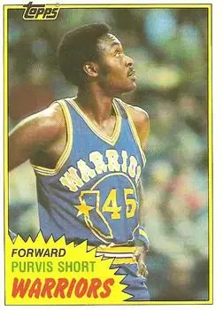 1981-82 Topps #W74 Purvis Short