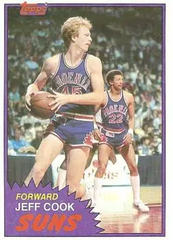 1981-82 Topps #W80 Jeff Cook