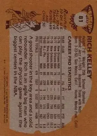 Rich Kelley Rückseite