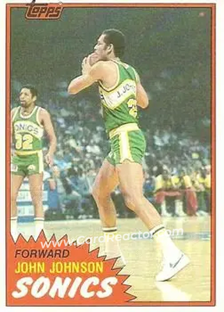 Enlarged card image