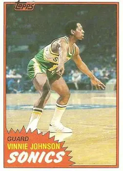 1981-82 Topps #W99 Vinnie Johnson