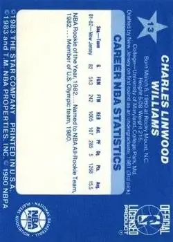 Back of Buck Williams