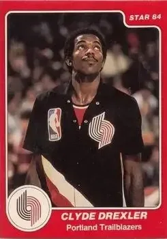 1983-84 Star #100 Clyde Drexler