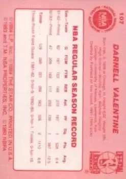 Back of Darnell Valentine