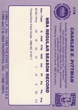 Back of Charles Pittman