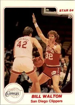 1983-84 Star #121 Bill Walton