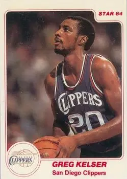 1983-84 Star #126 Greg Kelser