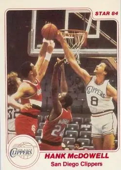 1983-84 Star #127 Hank McDowell