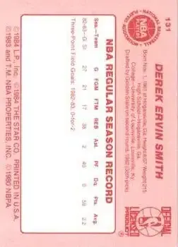 Back of Derek Smith