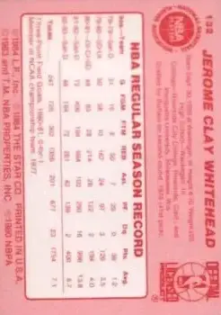 Back of Jerome Whitehead
