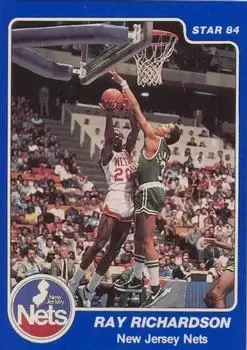 1983-84 Star #154 Micheal Ray Richardson