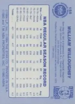 Back of Bill Willoughby