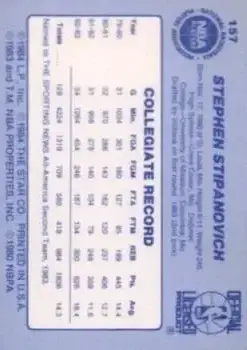 Back of Steve Stipanovich