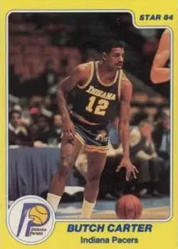 1983-84 Star #158 Butch Carter