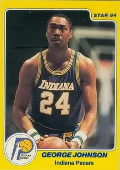 1983-84 Star #160 George Johnson