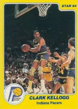 1983-84 Star #161 Clark Kellogg