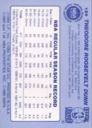 T.R. Dunn Rückseite