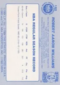 Back of Rob Williams