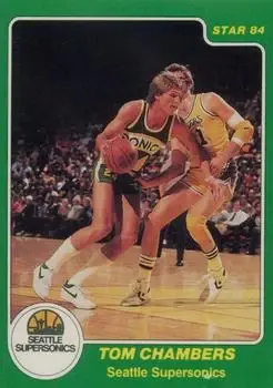 1983-84 Star #195 Tom Chambers