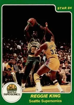 1983-84 Star #198 Reggie King