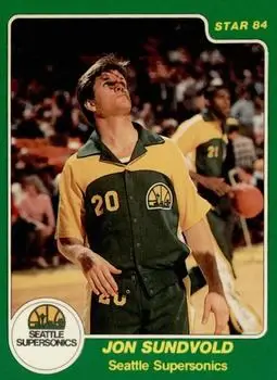 1983-84 Star #200 Jon Sundvold