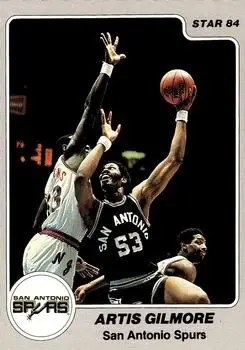 1983-84 Star #244 Artis Gilmore