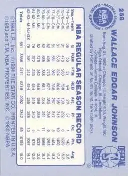 Back of Mickey Johnson