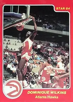 1983-84 Star #263 Dominique Wilkins