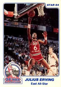 Front of Julius Erving